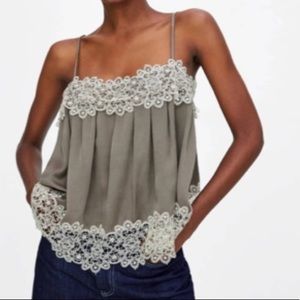 Zara Lace Tank
